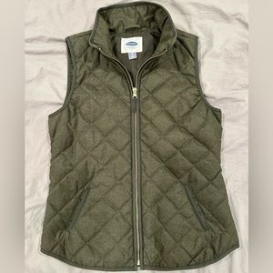 Old Navy (green) vest, size XS